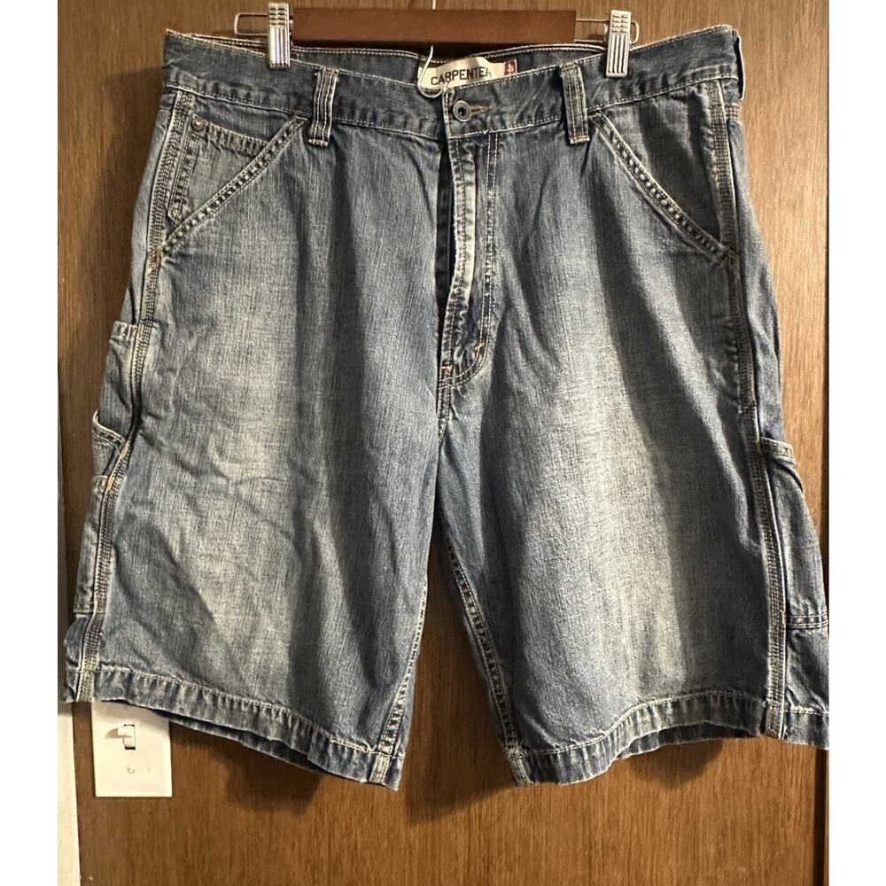 Levi mens loose straight Carpenter painter shorts vintage Y2K sz W36 10”inseam